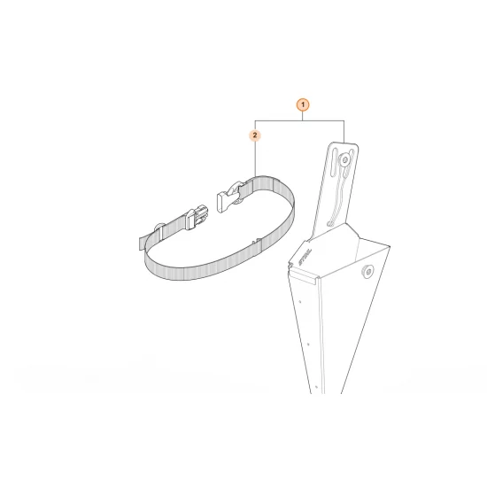 STIHL  Kieszeń GA05 490 1700